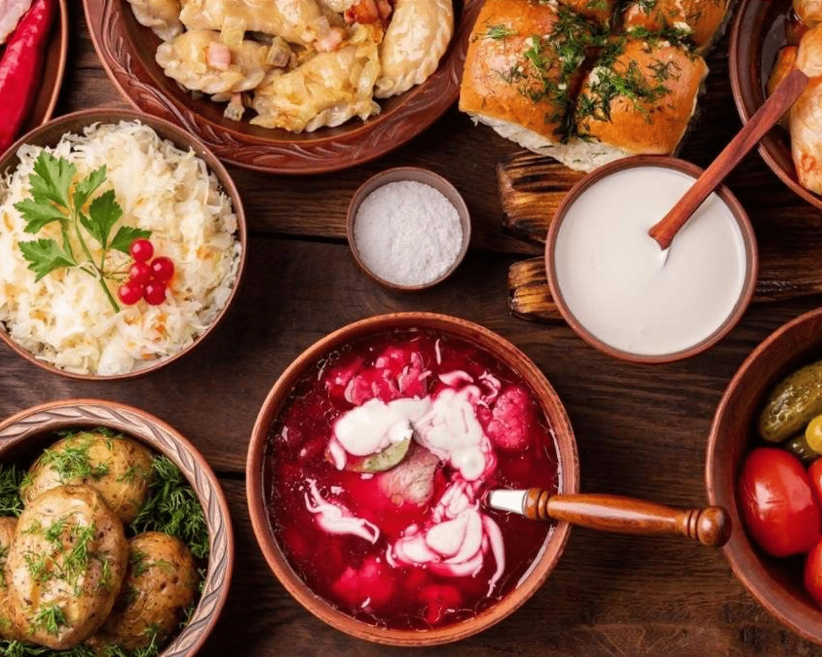 MLYN Ukrainian Restaurant dining experience on Corydon Avenue Winnipeg