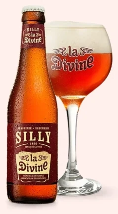 La Divine beer at MLYN Ukrainian Restaurant, Winnipeg