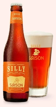 Silly Saison beer at MLYN Ukrainian Restaurant, Winnipeg